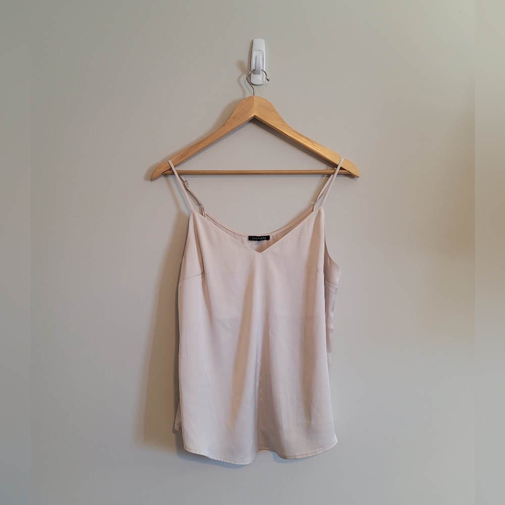 Pink Silky Tank Top